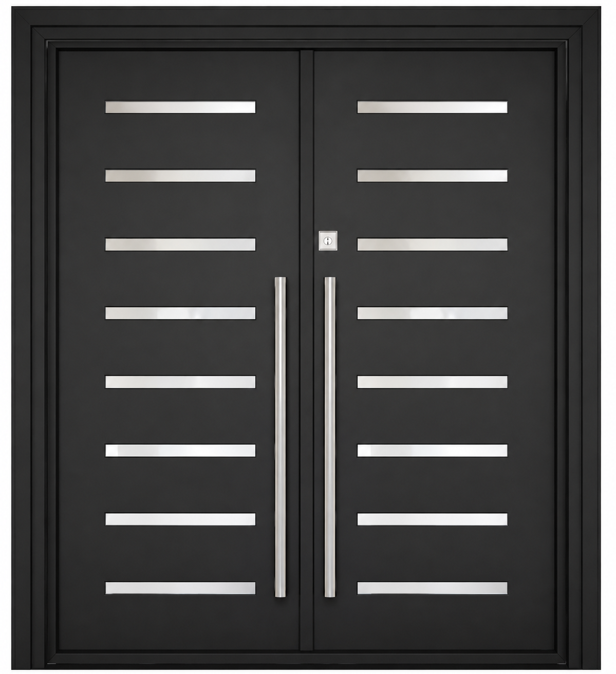 #07 Celina Wrought Iron Door