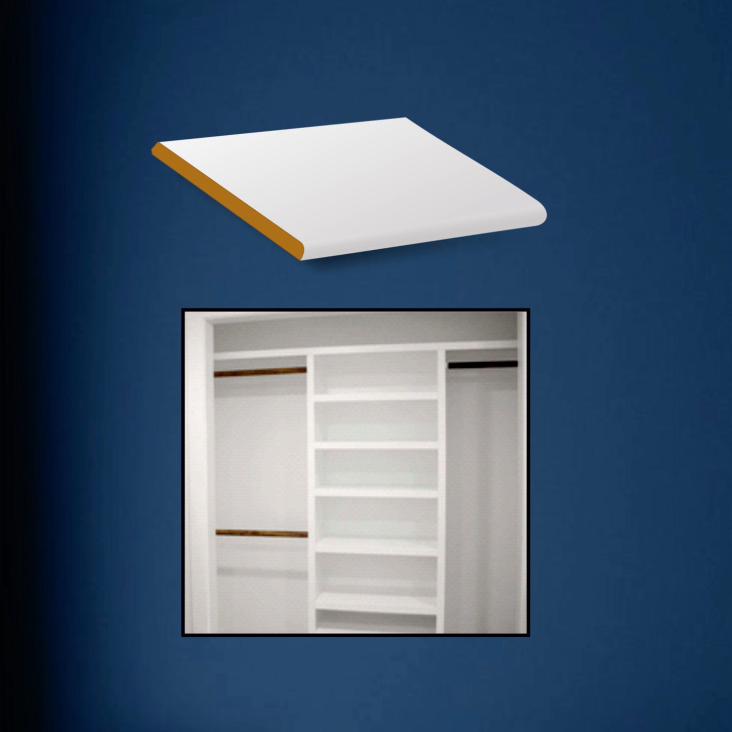 SHELVING-MDF PRIMED