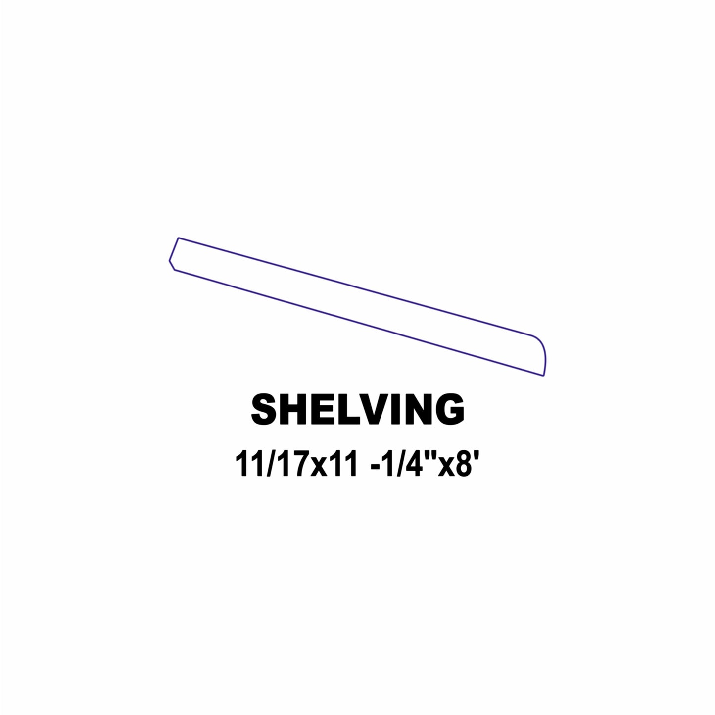 SHELVING-MDF PRIMED