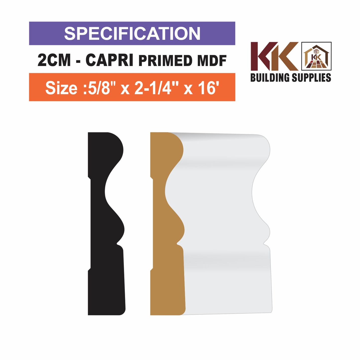 CAPRI-MDF PRIMED