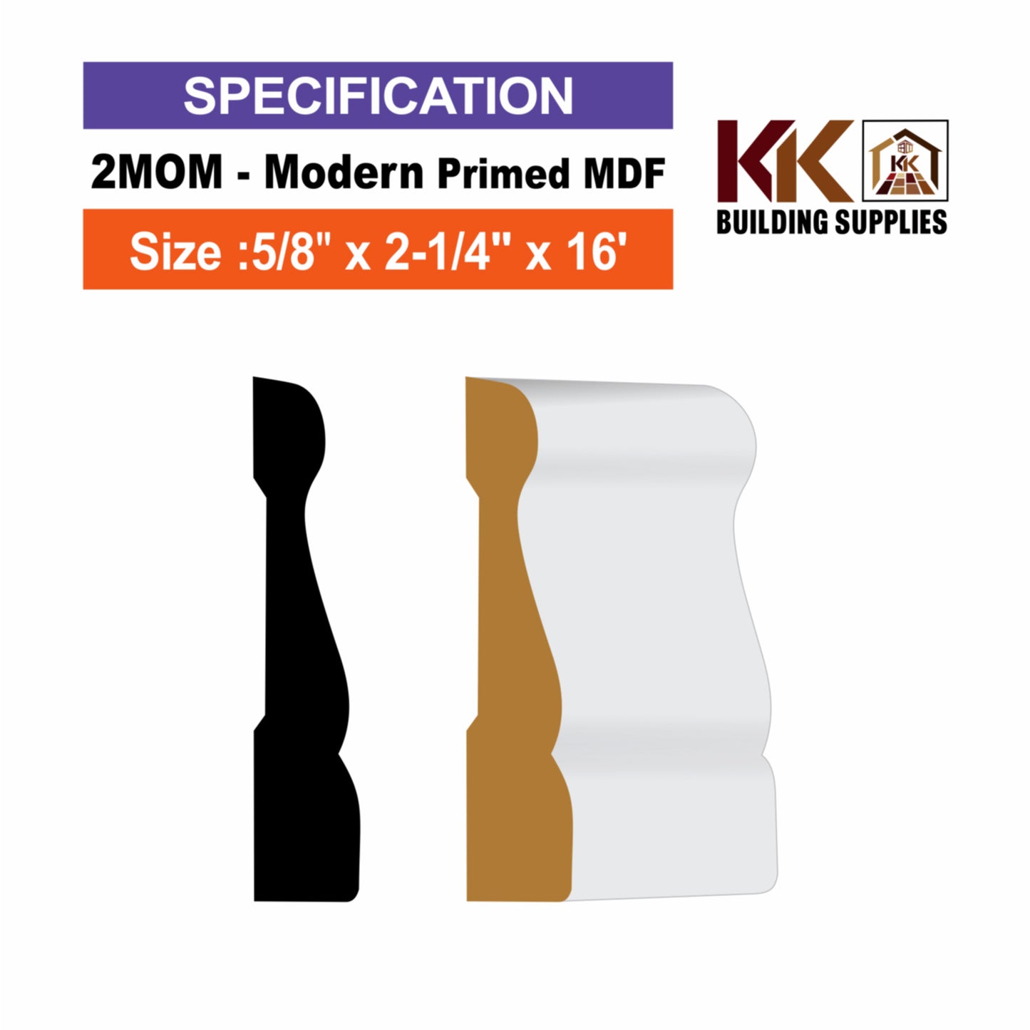 MODERN-MDF PRIMED