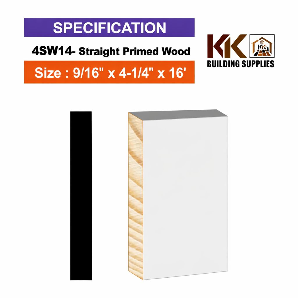 STRAIGHT-WOOD  PRIMED