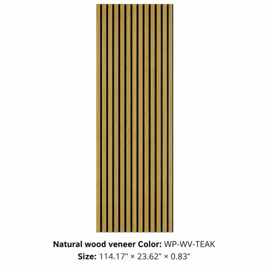 WP-WV-TEAK Slat Wall Panel