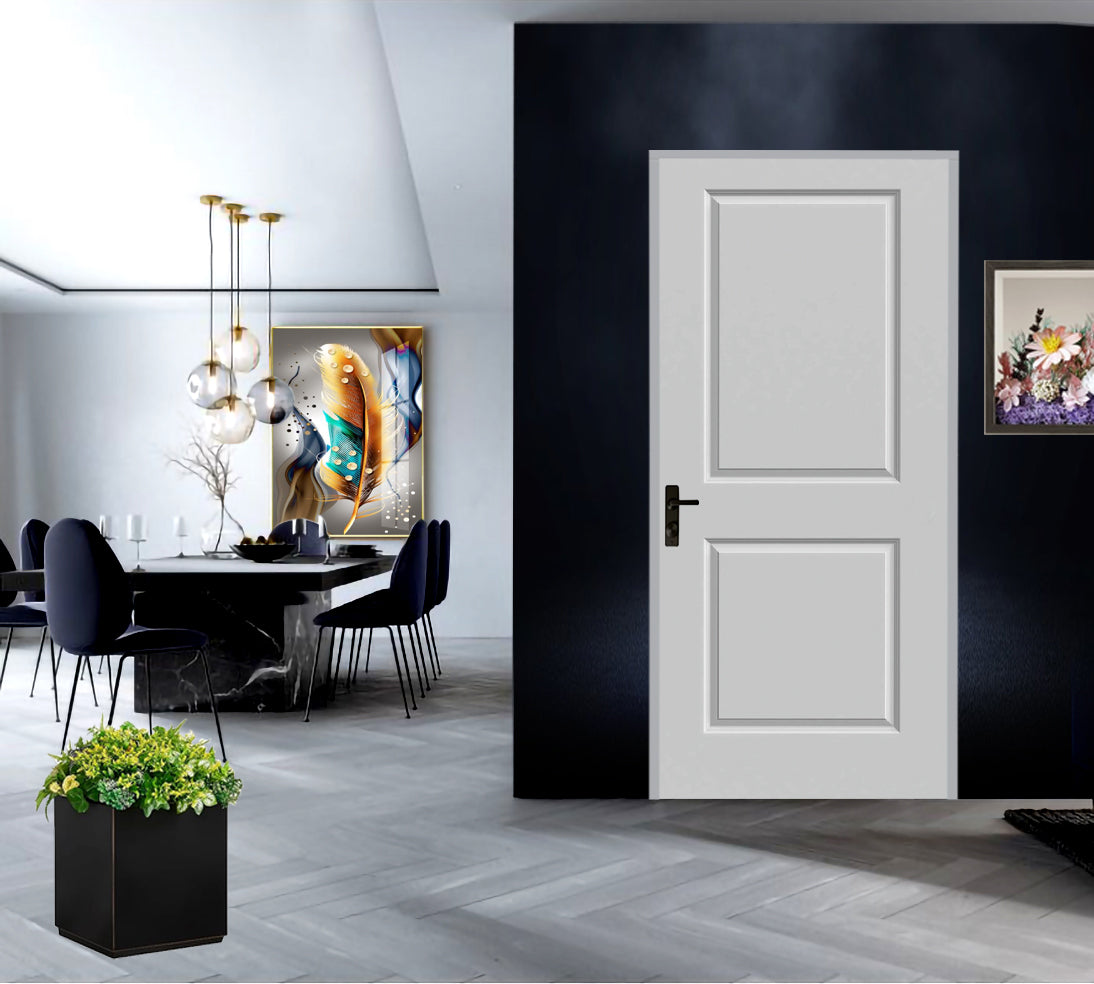 BERN-2 Panel Interior Door SLAB & PREHUNG (RH/LH/ND)