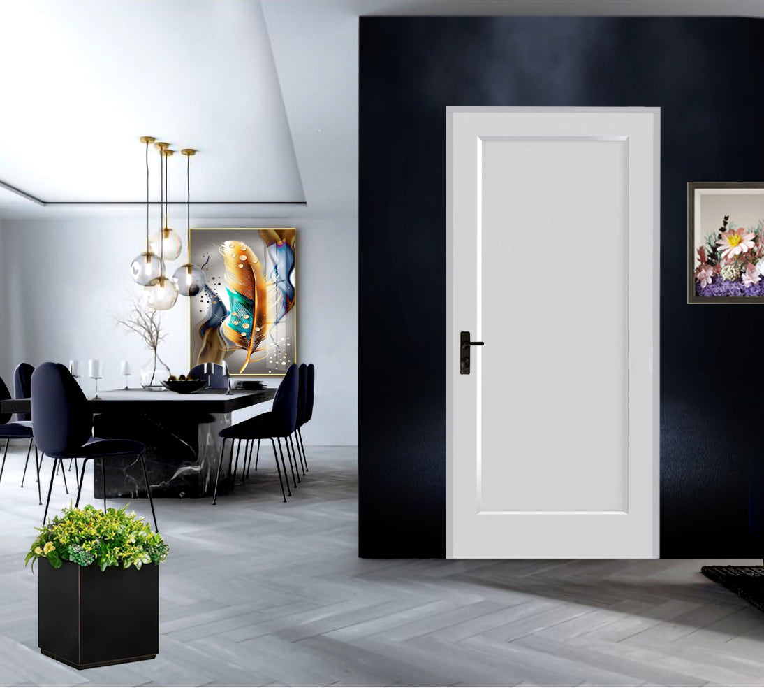 PARIS-1 Panel Interior Door SLAB & PREHUNG (RH/LH/ND)