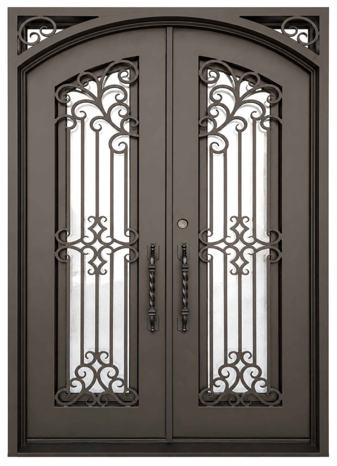 #08 LUX Wrought Iron Door