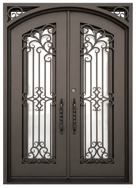 #08 LUX Wrought Iron Door