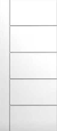 SWISS-7 Panel Interior Door SLAB & PREHUNG (RH/LH/ND)