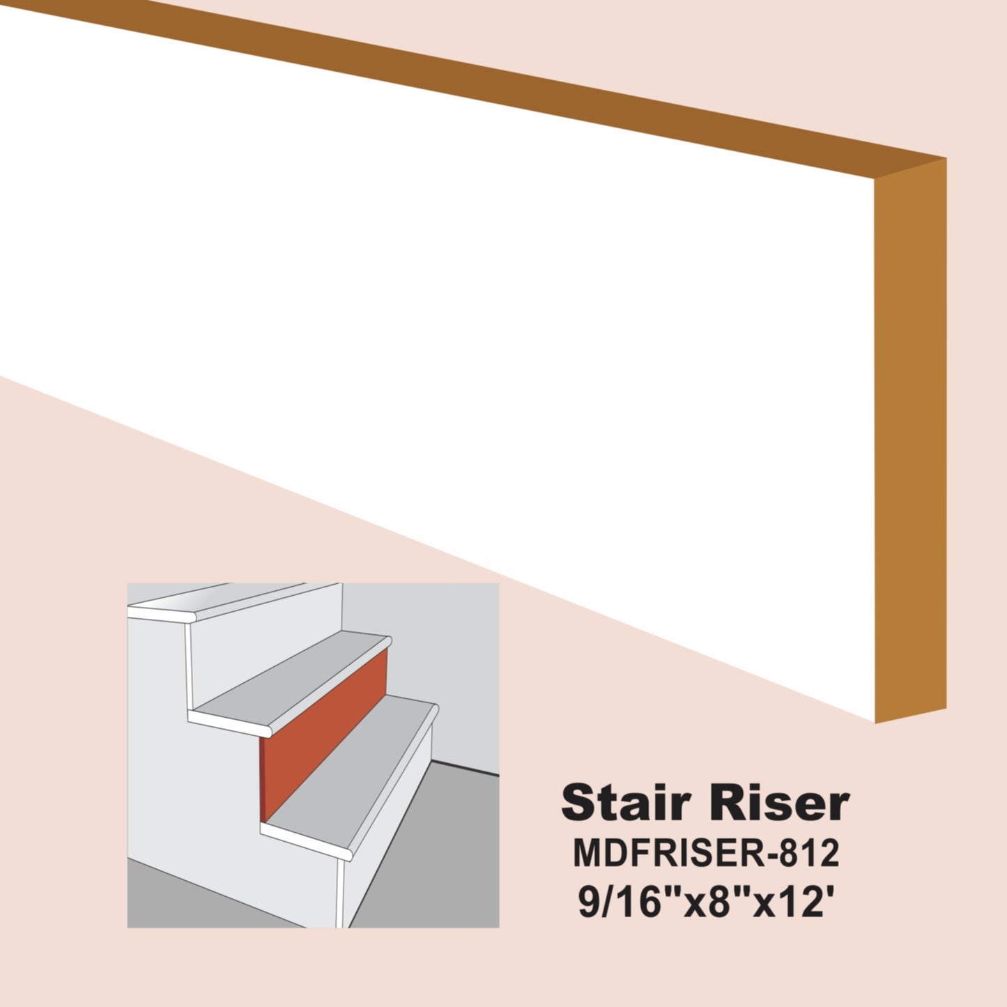 STAIR RISER 812
