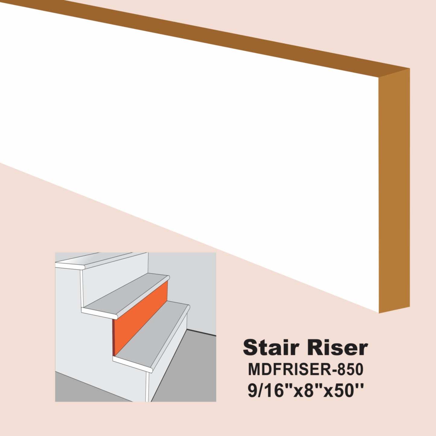 STAIR RISER 850
