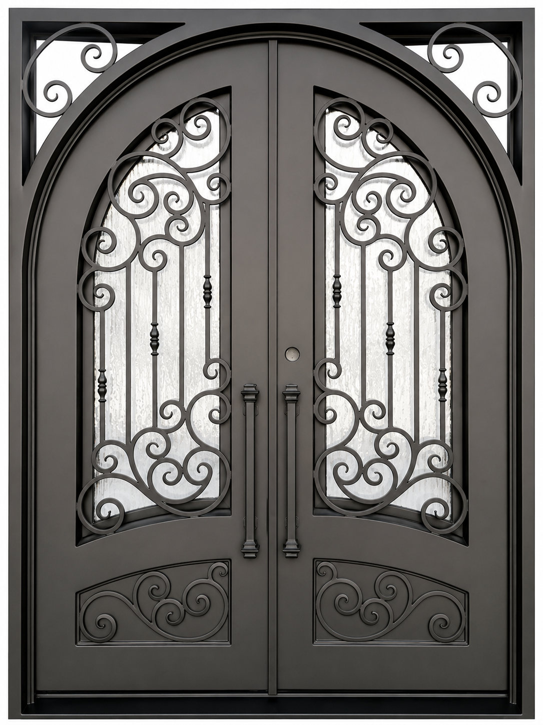 #03 Victoria Wrought Iron Door