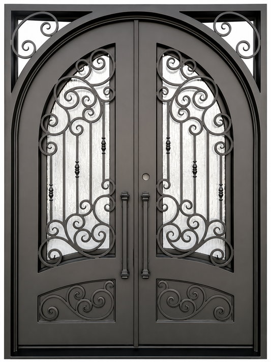 #03 Victoria Wrought Iron Door